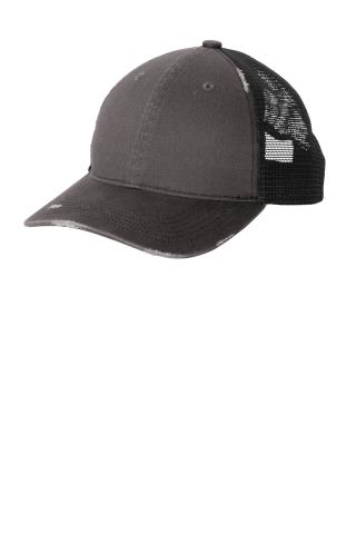 Distressed Mesh Back Cap