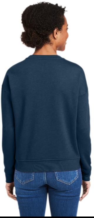 Ladies' Garment-Dyed Crew